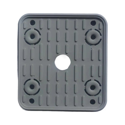 Set of 5 CNC Machining Vacuum Cups 140x130x17mm Rubber with Shock Absorption
