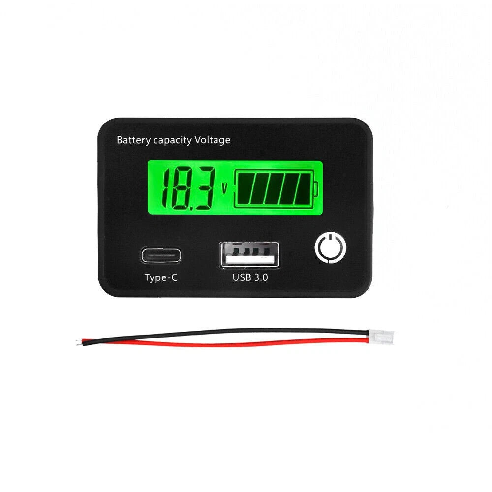 Battery Capacity Voltmeter Tester for Lithium Batteries (2010–2023)