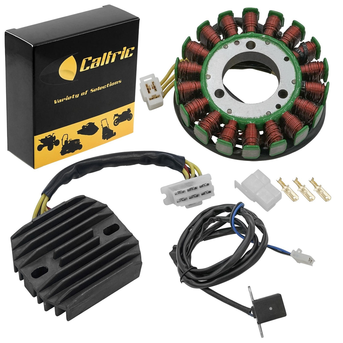 Stator and Regulator Replacement for Kawasaki Ninja 250R EX250 (1988–2007)