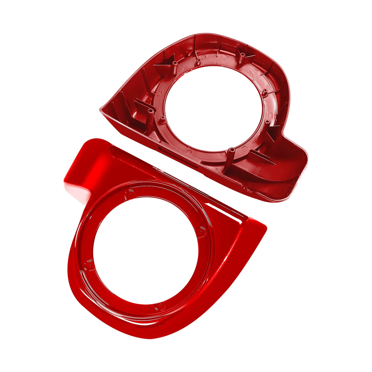 6.5" Lower Fairing Speaker Pods for Harley Street Glide (2018–2019) Wicked Red