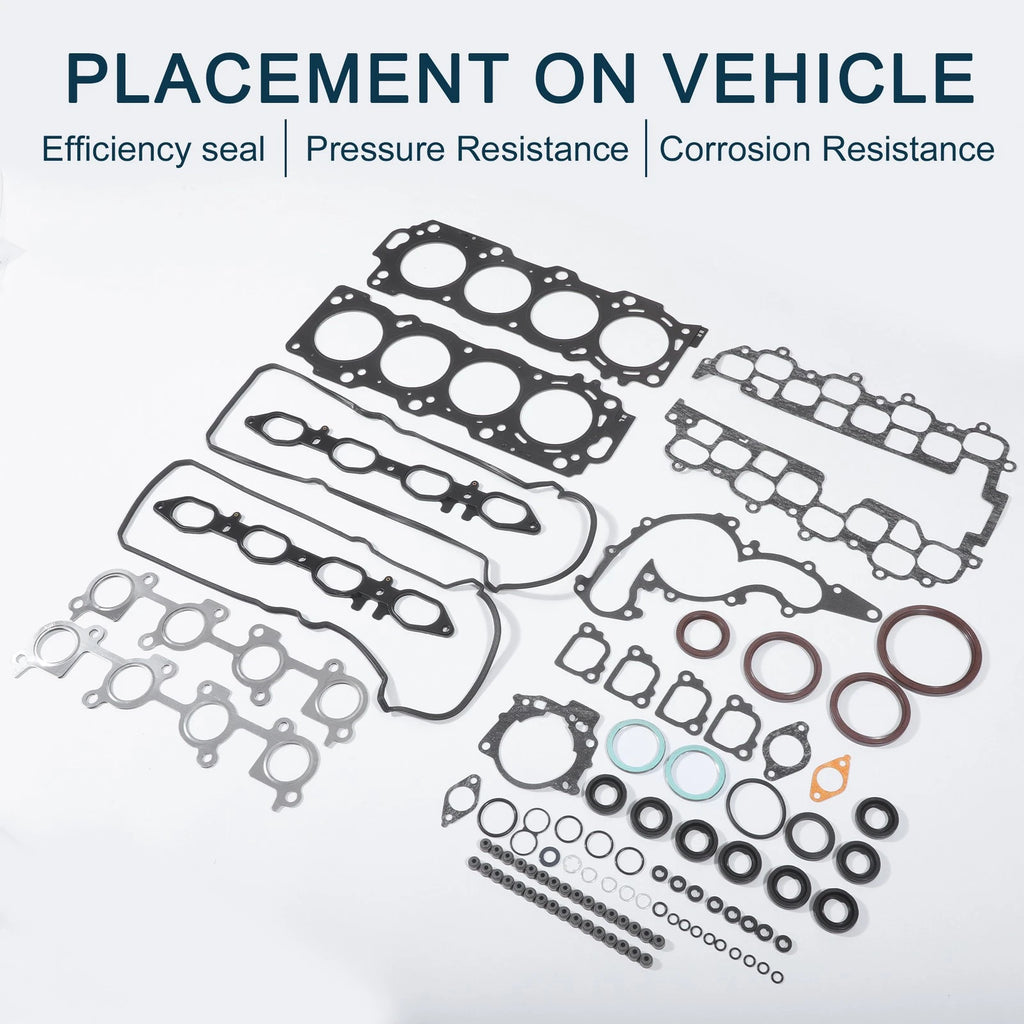 Cylinder Head Gasket Kit Replacement for Toyota 3UZ Engine (1998–2007)