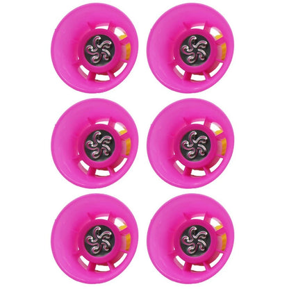 Set of 6 Plastic Adjustable Spray Nozzles for Garden Weeding