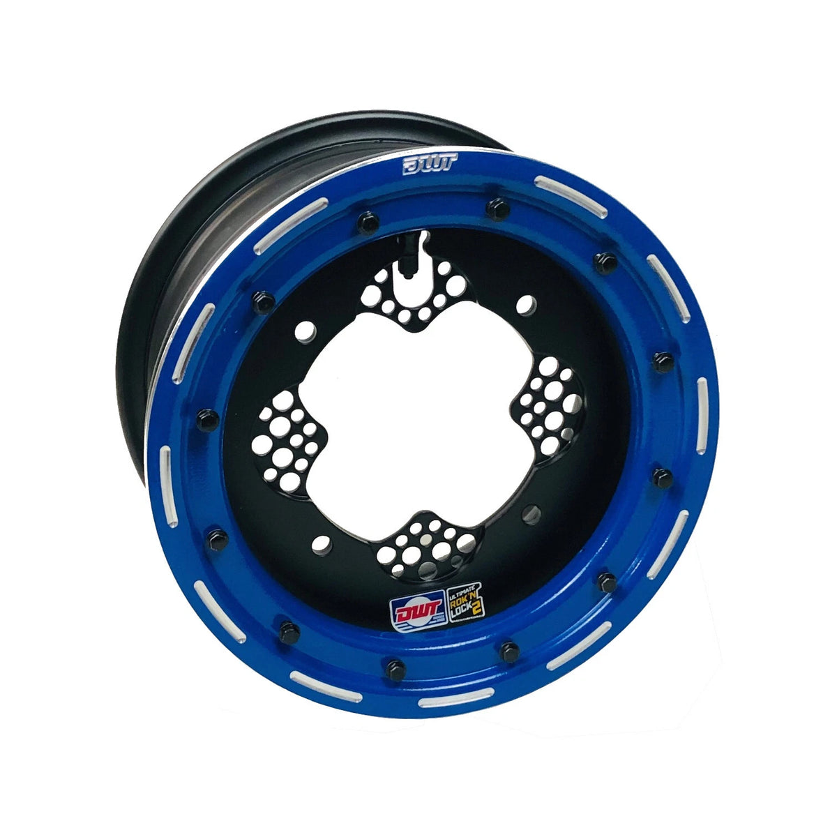 DWT ROK'N LOK 2 Front Beadlock Rims for TRX 250R 250EX (10", 10x5, 4/144)