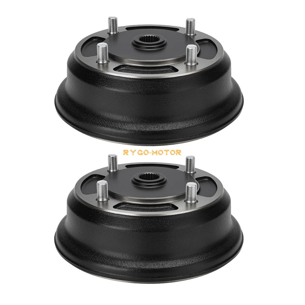 2X Rear Brake Drum Hub for Kawasaki Mule 3010 KAF620E KAF950B (2001–2008)