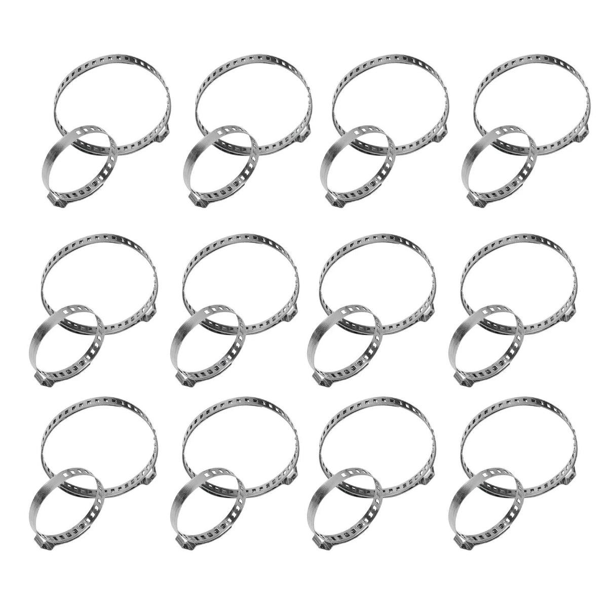 24x Adjustable Stainless Steel CV-Boot Clamps for Drive Shaft Axle Joint