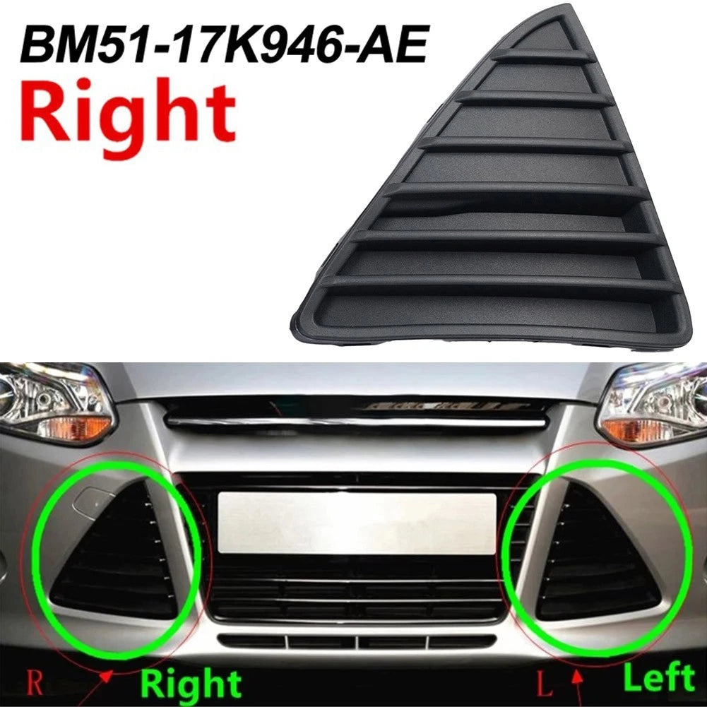 Front Right Bumper Triangle Grill Cover for Ford Focus (2012–2018)