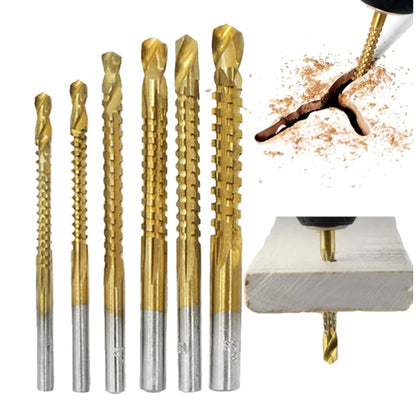 6 Pcs Twist Drill Bit Set Power Tool Accessories