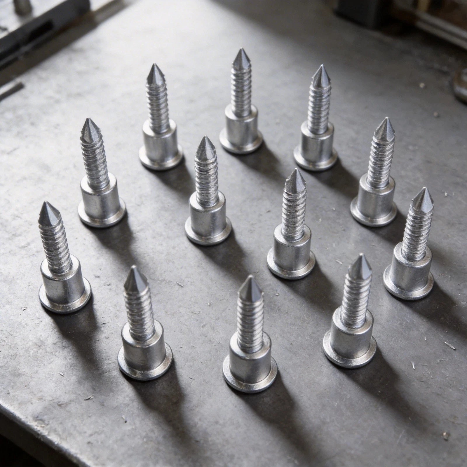 10pc Self Tapping Screws for Shelf Brackets Cabinet Pegs (Universal)