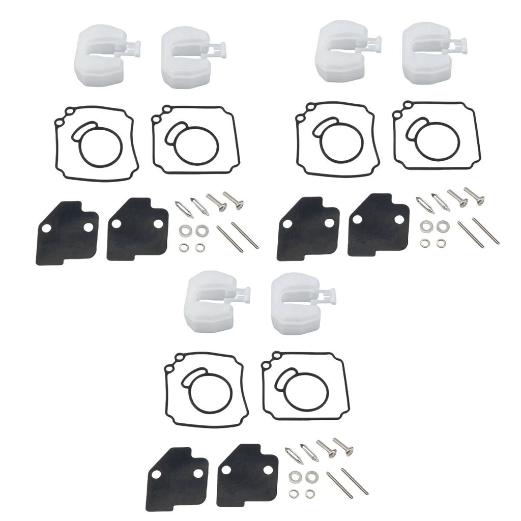 3PCS Carburetor Repair Rebuild Kit for Tohatsu M 40 50HP (2T)