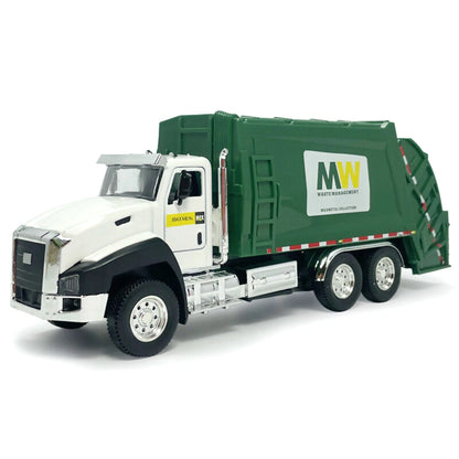 Diecast Garbage Truck Model Car 1/50 Scale for Kids
