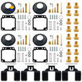 4Pcs Carburetor Rebuild Kit for Yamaha Maxim 650 XJ650 (1980–1983)