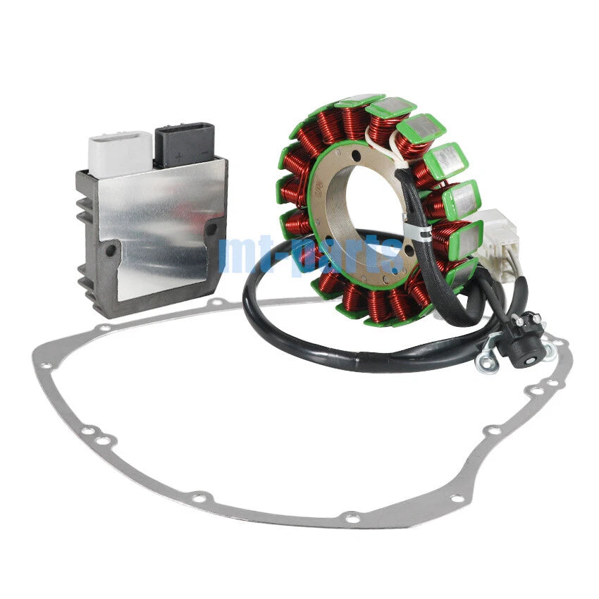 Stator Coil, Regulator Rectifier, Gasket for Yamaha XVS1300A (2007–2009)