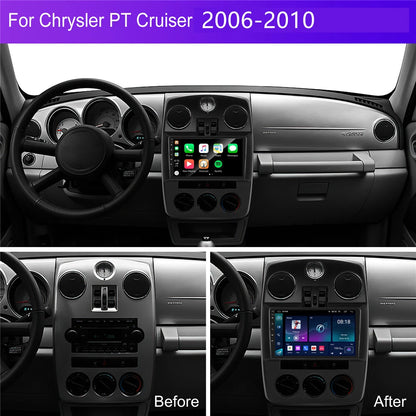 9" Android 13.0 Stereo Radio GPS Wifi for Chrysler PT Cruiser (2006–2010)