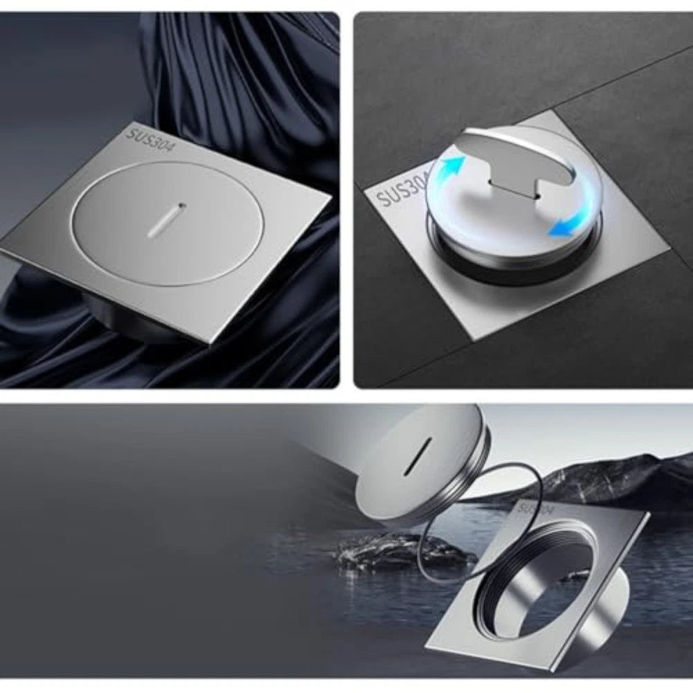 Floor Drain Cover for Check Valve Port 304 Stainless Steel