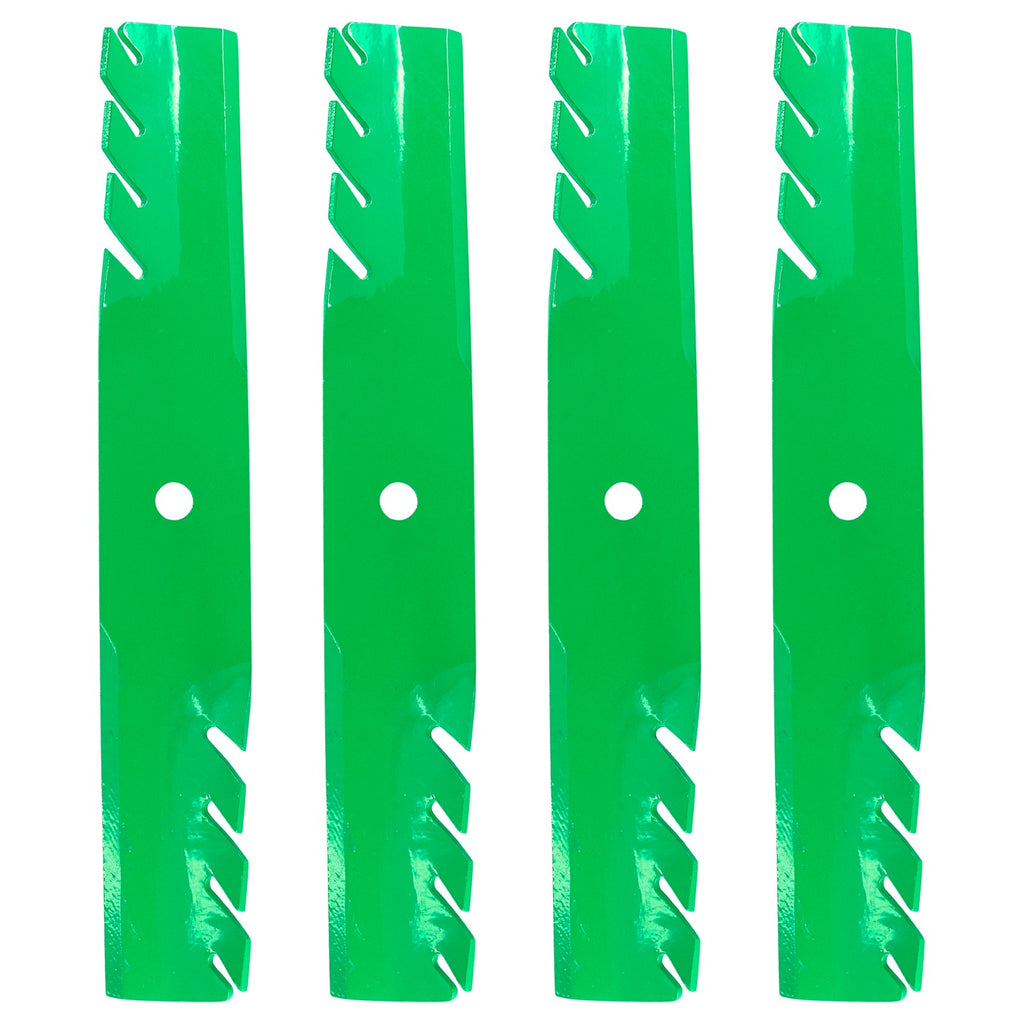 Toothed Deck Blade with Circle Hole for Gravely Exmark Ferris (32") (16 1/4–5/8)
