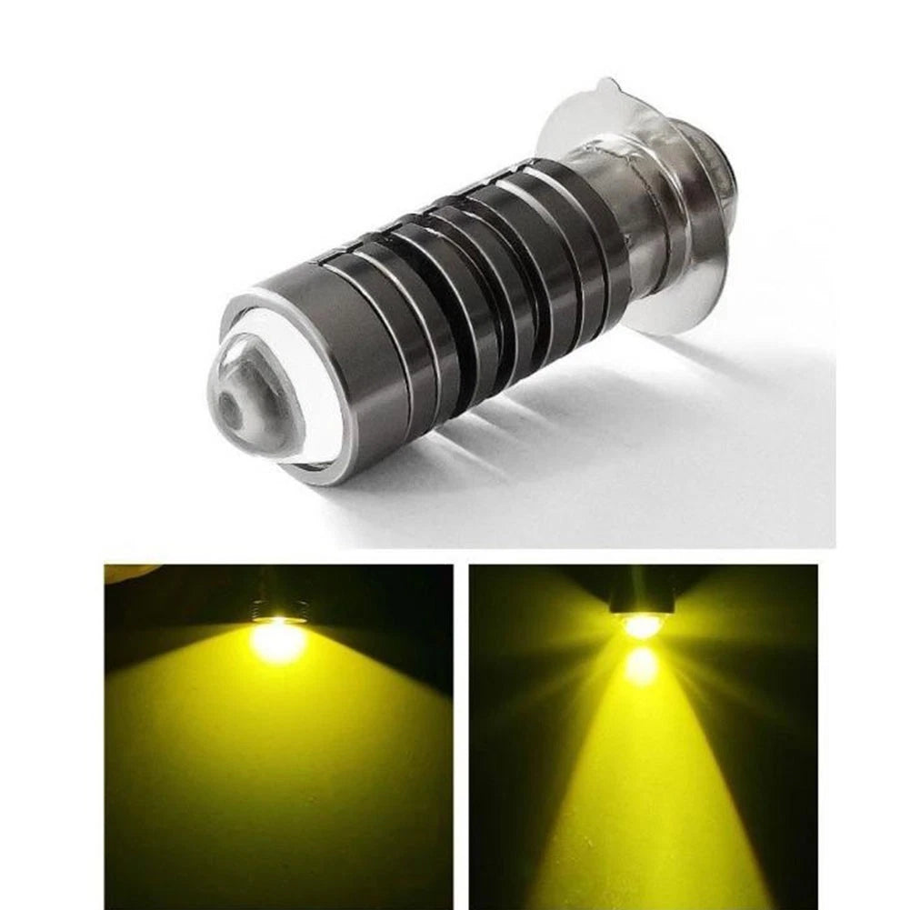 2X LED H4/P15D/BA20D Motorcycle Light for Custom Applications