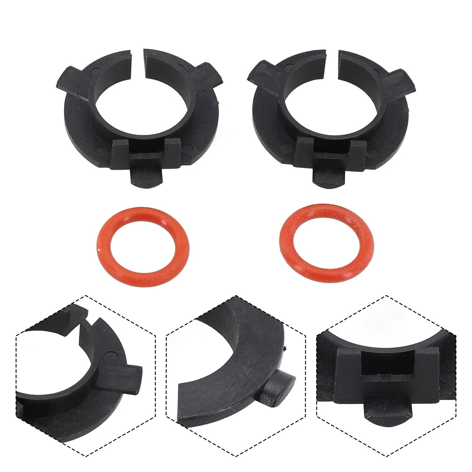 H7 LED Headlight Holder Adapter for (2010–2023)