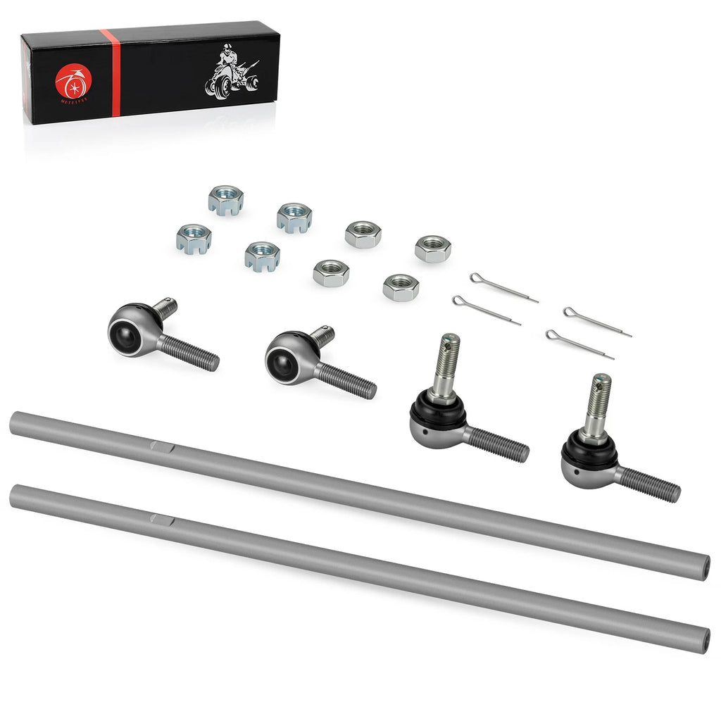 2Pcs Steering Post Tie Rod Assembly for Polaris Scrambler Sportsman (550–1000)