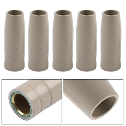 5PCS Replacement Gas Nozzle for 25AK MIG Welding Torch