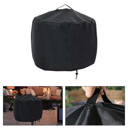 420D Heavy Duty Fire Stove Cover for Weather Protection