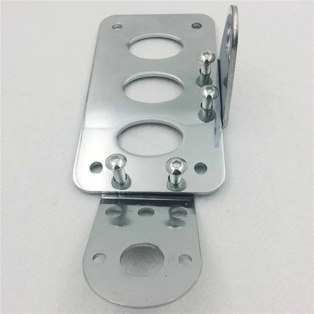 License Plate Holder for Harley Bobber Chopper (Chrome)