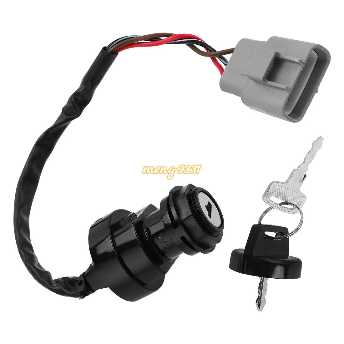 Ignition Key Switch for Yamaha Big Bear 400 YFM400 4x4 (2009–2012) 28P-82510-00-00