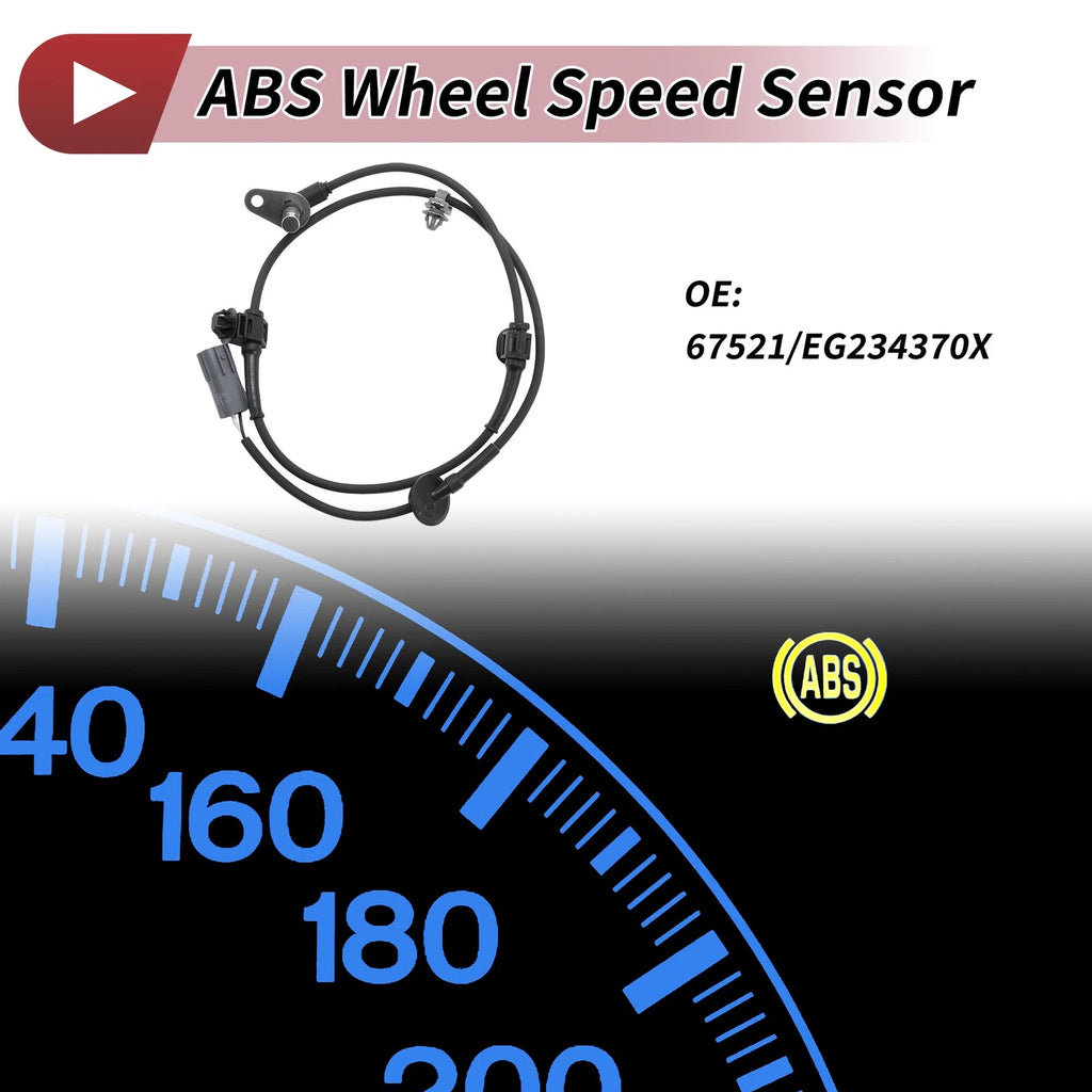 ABS Wheel Speed Sensor for Mazda CX-7 Front Left Right (2007–2012)