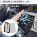 Cabin Air Filter Combo Set Replacement for Hyundai Elantra (2014–2016)