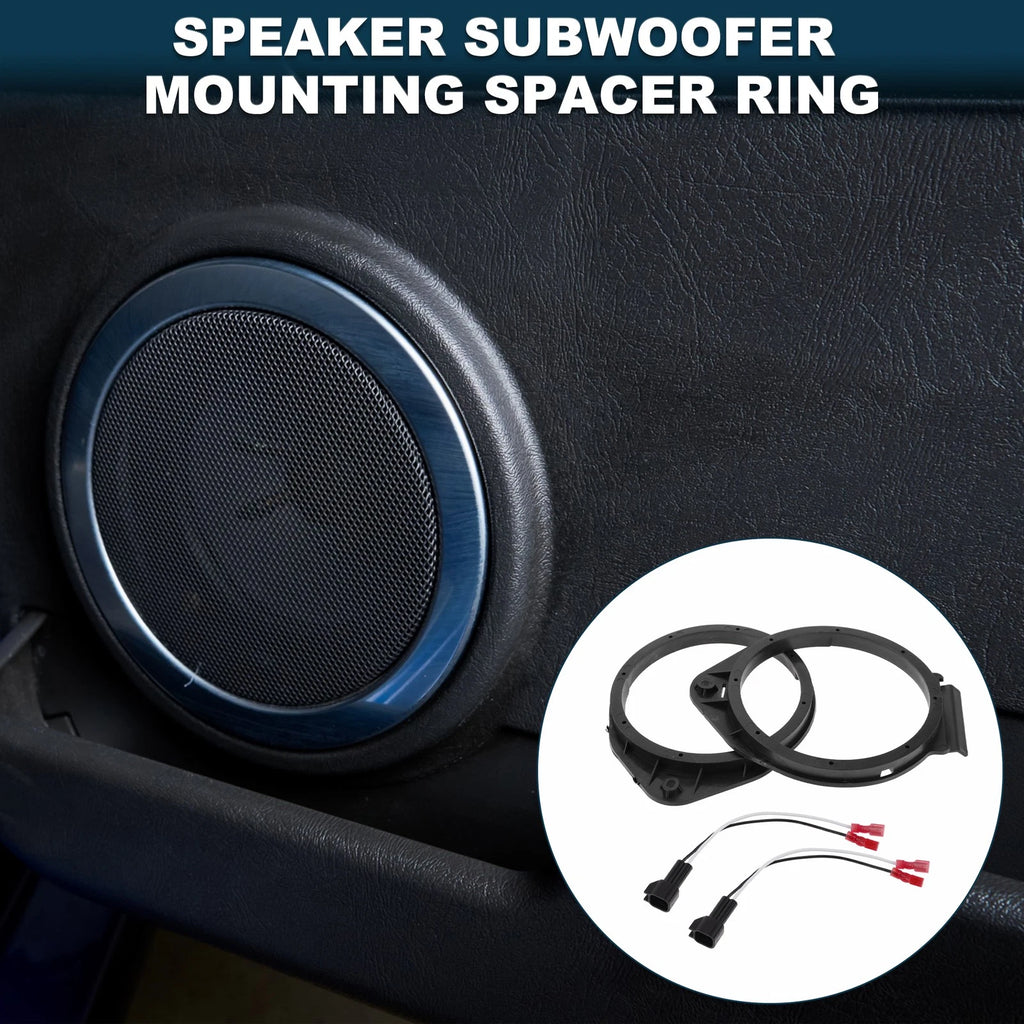 Tweeter Speaker Spacer Adapter Ring Replacement for Chevrolet (2006–2013) 2 Set