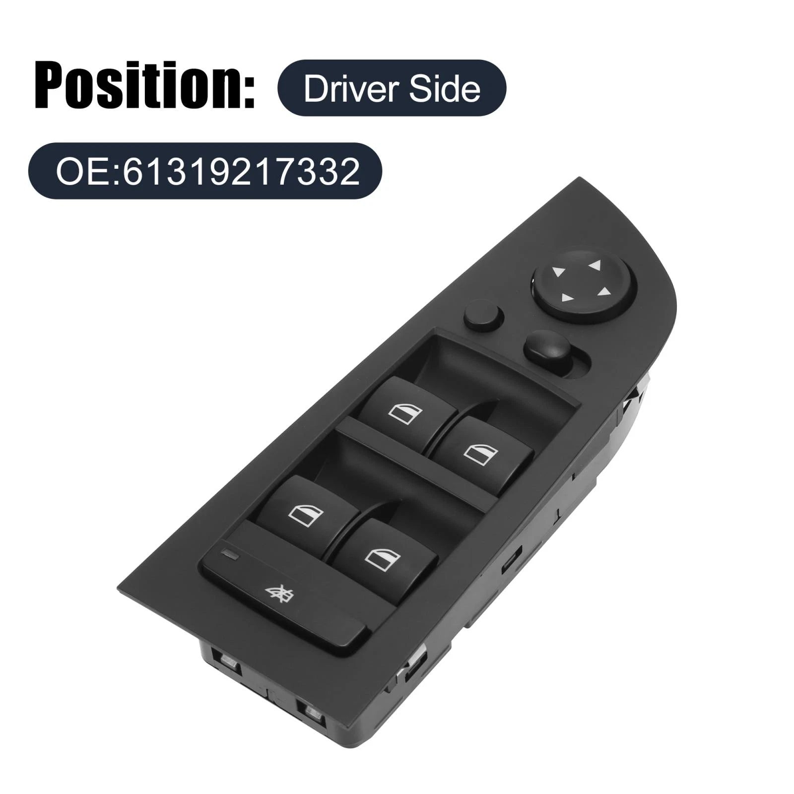 Power Window Switch Driver Side Replacement for BMW 328i (2007–2011)