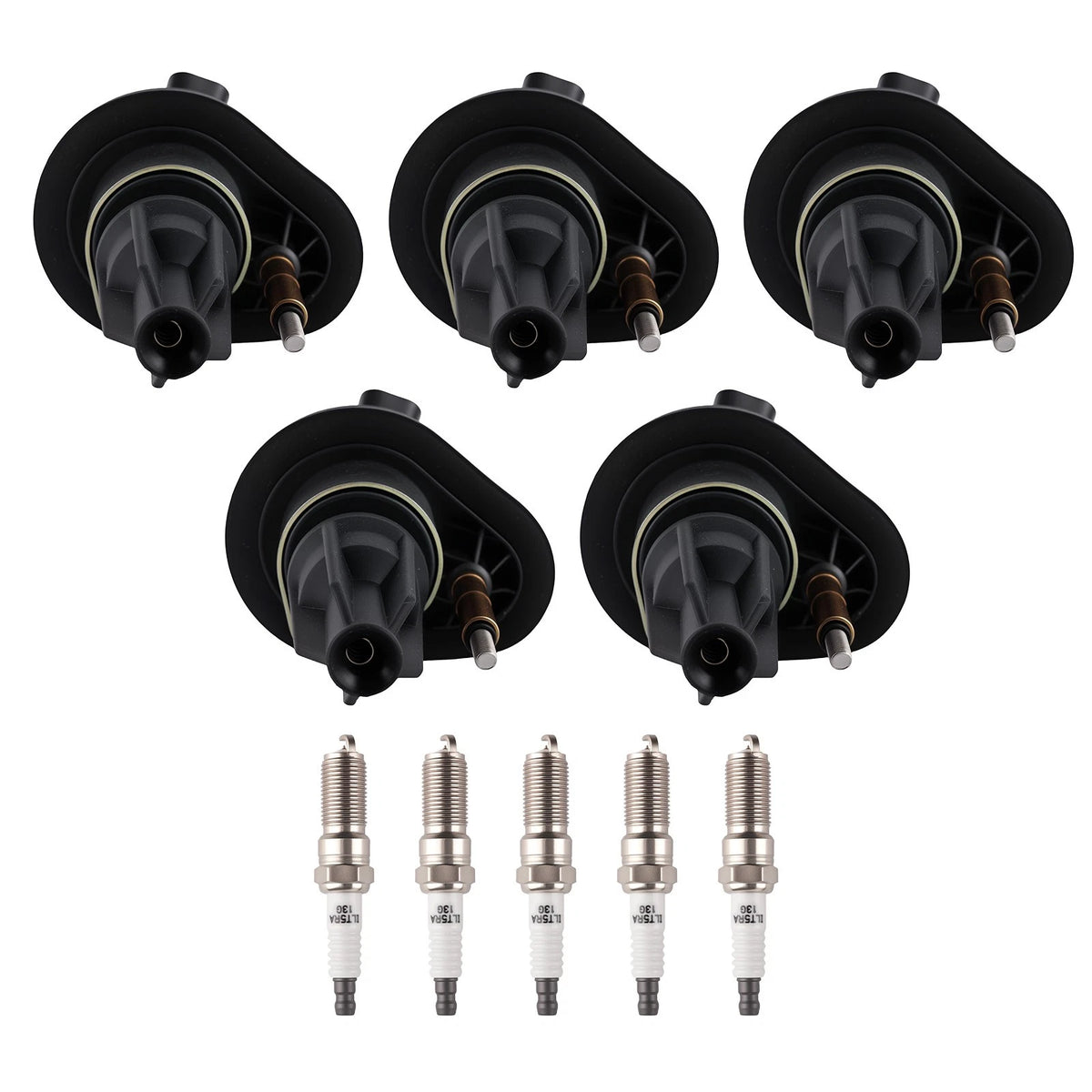 Full Set Ignition Coil & Spark Plug for Chevrolet Colorado (2004–2006)