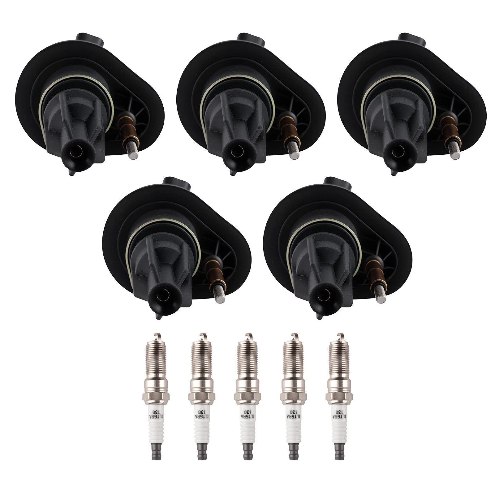 Full Set Ignition Coil & Spark Plug for Chevrolet Colorado (2004–2006)