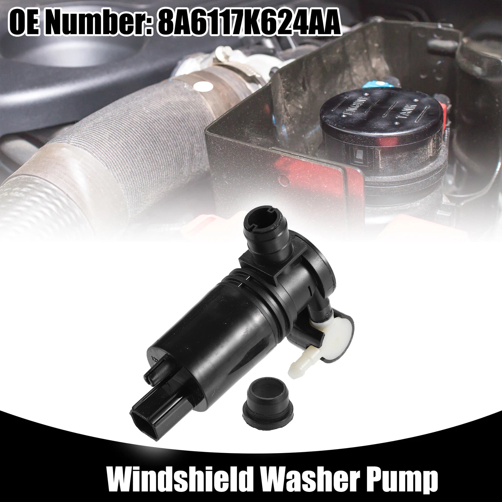Windshield Washer Pump No. 8A6117K624A for Ford Edge (2007–2014)