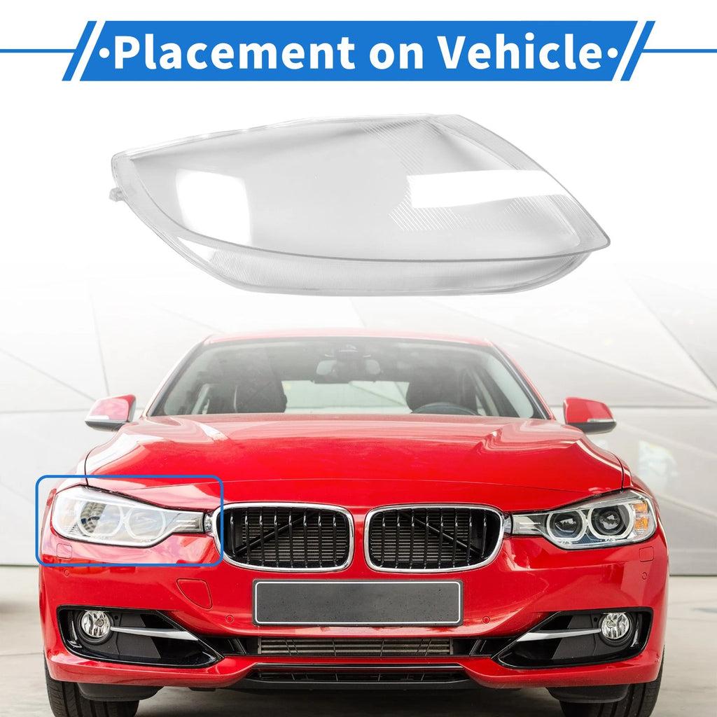 Headlight Lens Cover Front Right Replacement for BMW Z4 E85 (2003–2008)