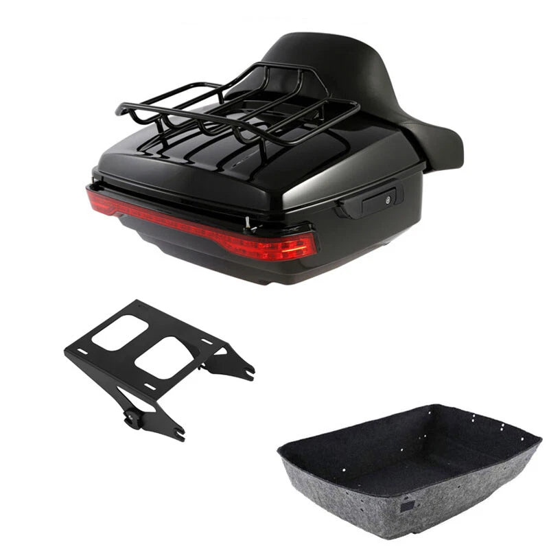 Trunk Mount Rack Pad Tail Light for Harley Touring (2014–Present)