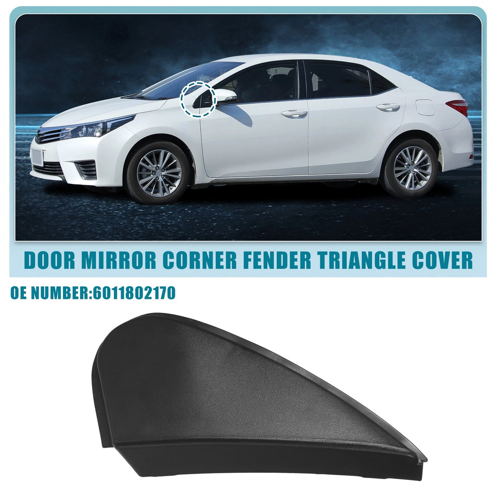 Left Corner Mirror Fender Triangle Cover Replacement for Toyota Corolla (2014–2018)