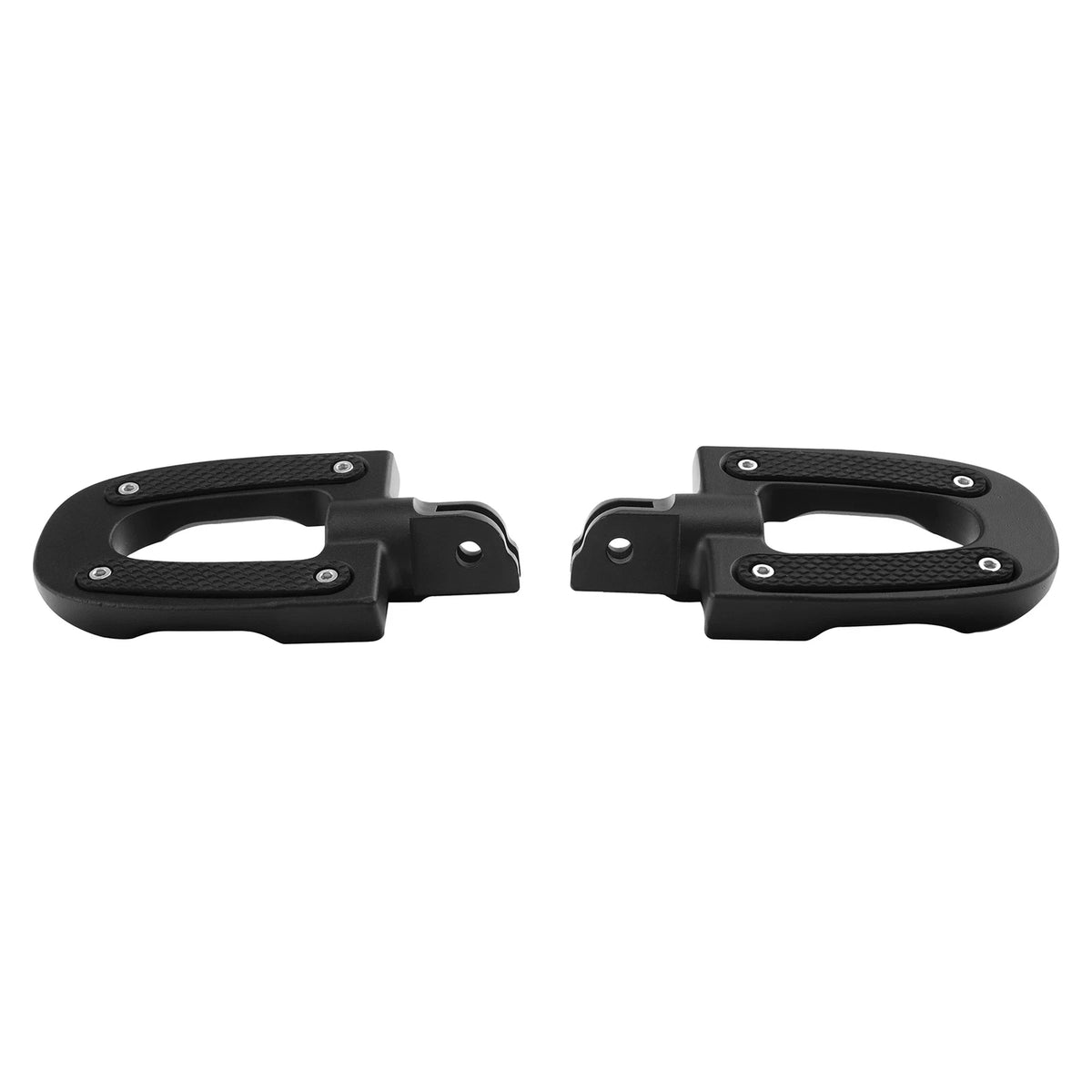 Matte Black Front Driver Foot Pegs for Harley Softail Street Bob (2018–2025)