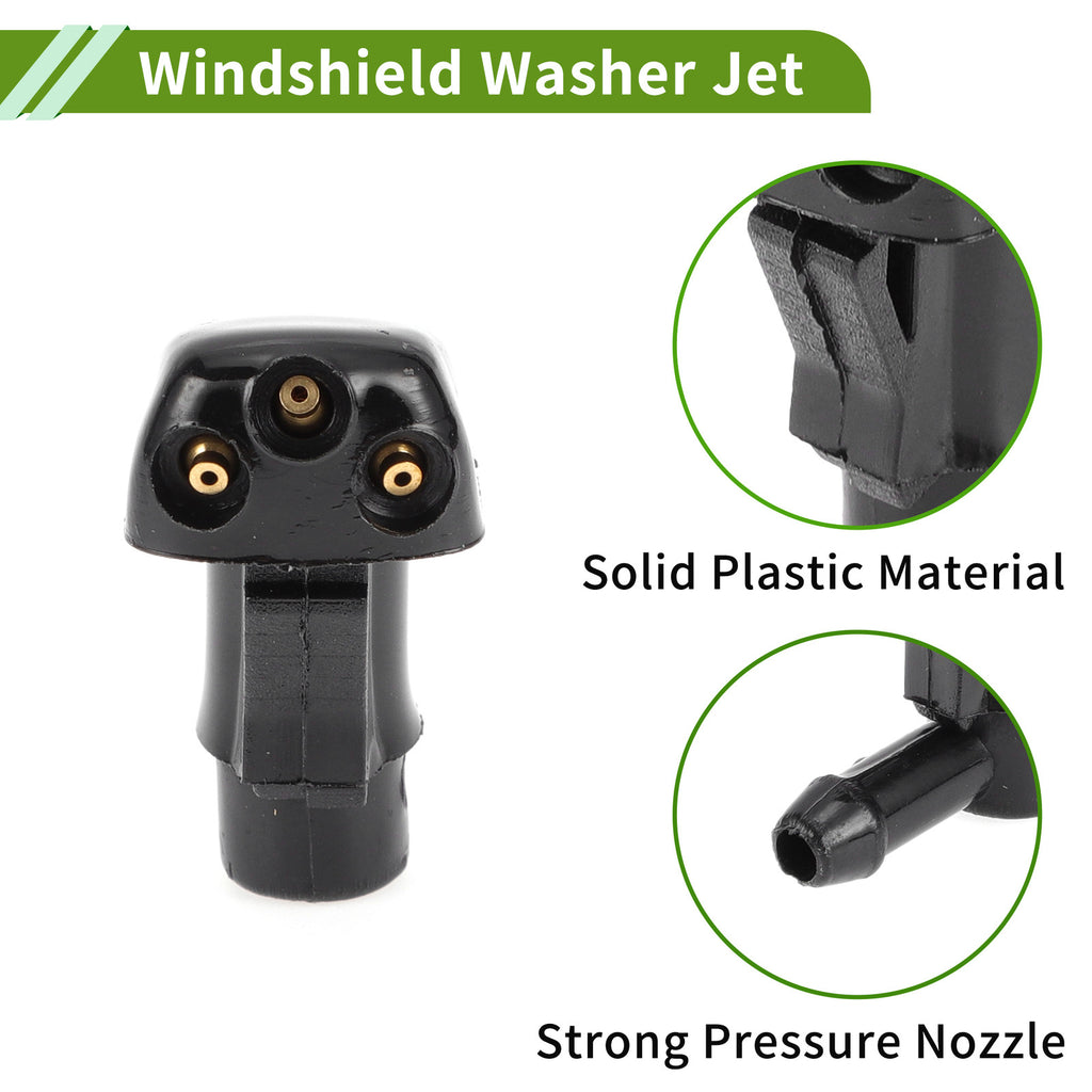 Windshield Washer Nozzle With Hose Connector for Hyundai i30 (2012–2017)