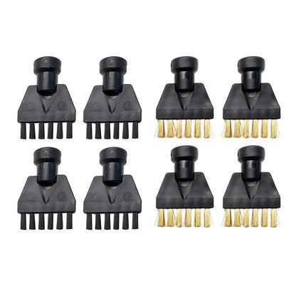 Set of 4 Steam Cleaner Brushes for Karcher SC Series (No Year Range)