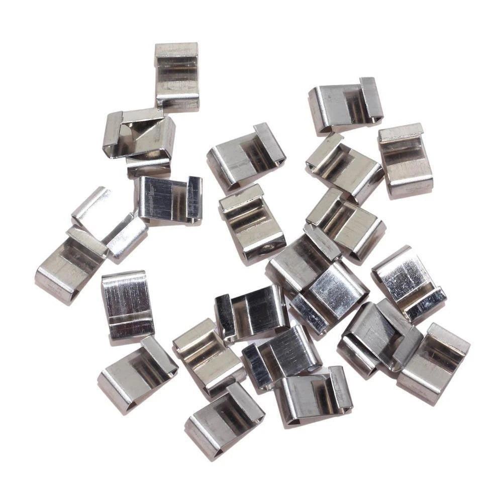 Stainless Steel Greenhouse Glazing Clips Z Type (Set of 4)