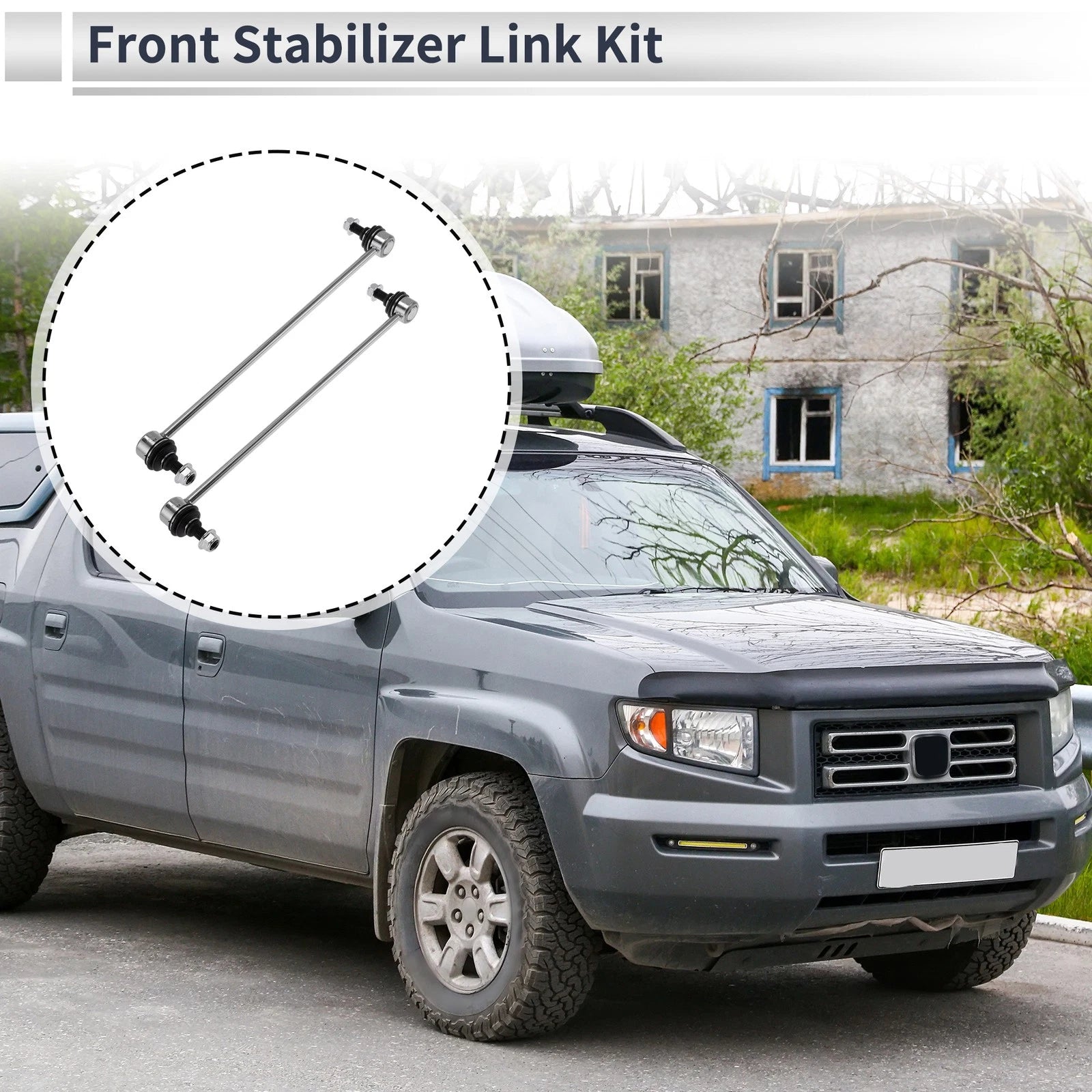 Front Stabilizer Bar Links No Bushing for Honda Ridgeline (2006–2014)
