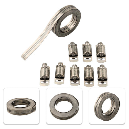 Stainless Steel Adjustable Hose Connection Kits for Various Applications
