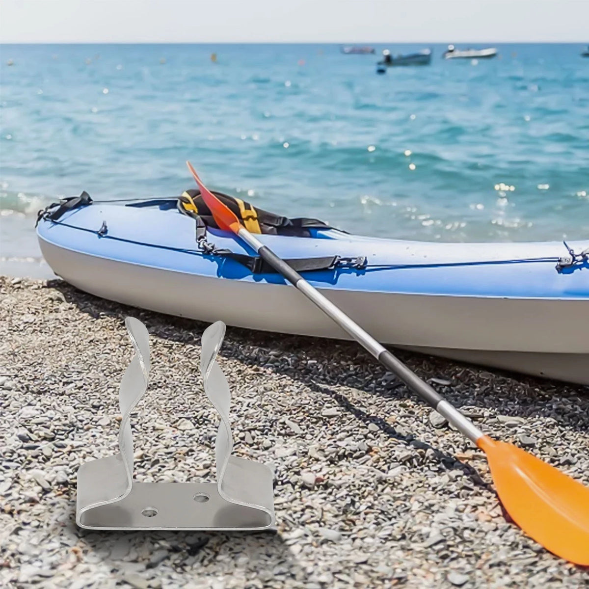 Secure Boat Hook Support Clamp for