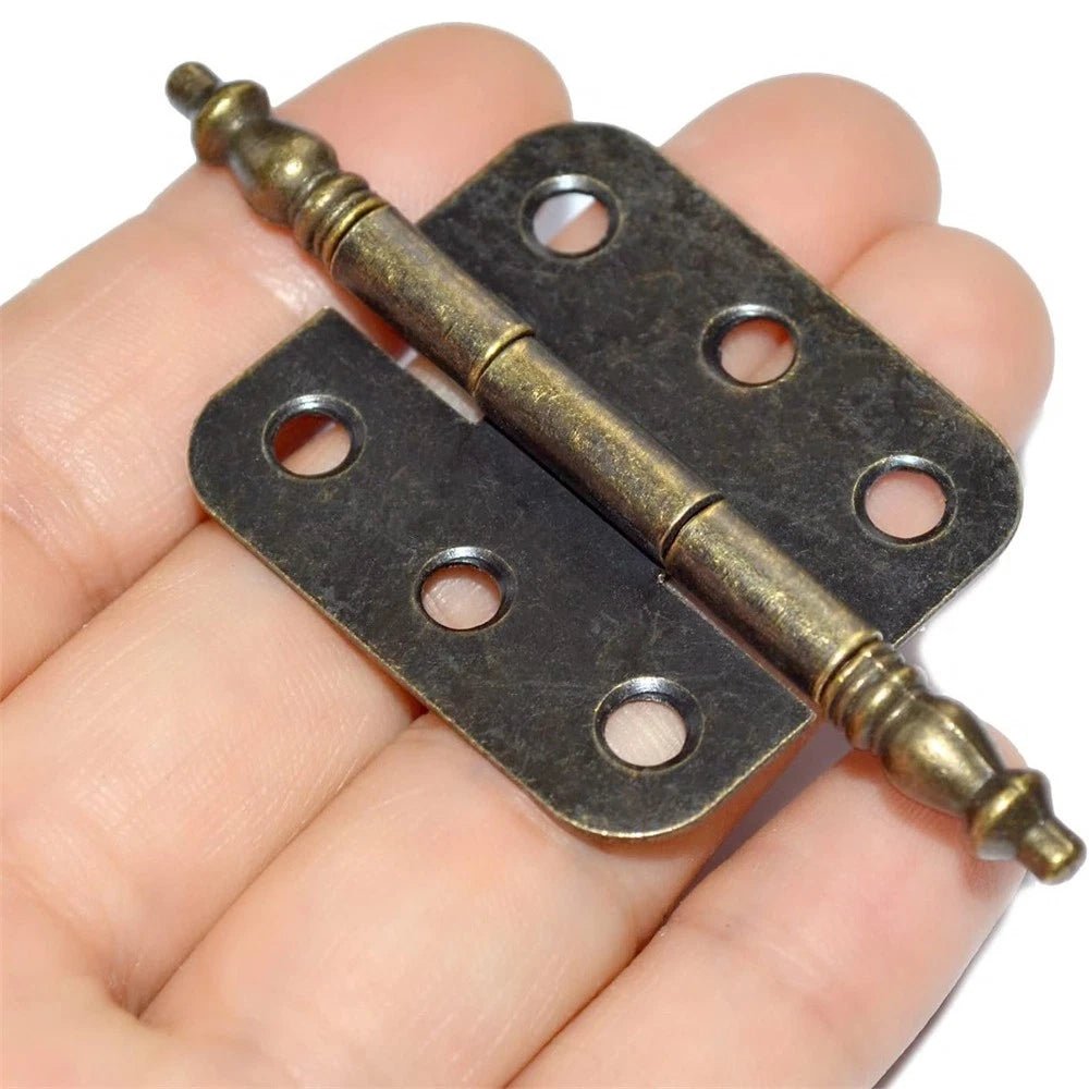2pc Butt Hinges for Cabinet Cupboard Toolbox Door