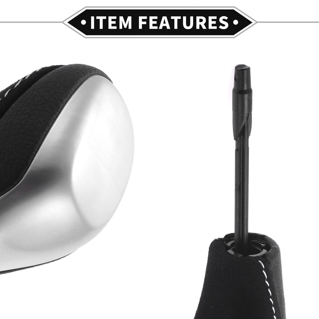 Automatic Gear Shifter Knob for BMW 3 Series E46 (1998–2006) Plastic Leather