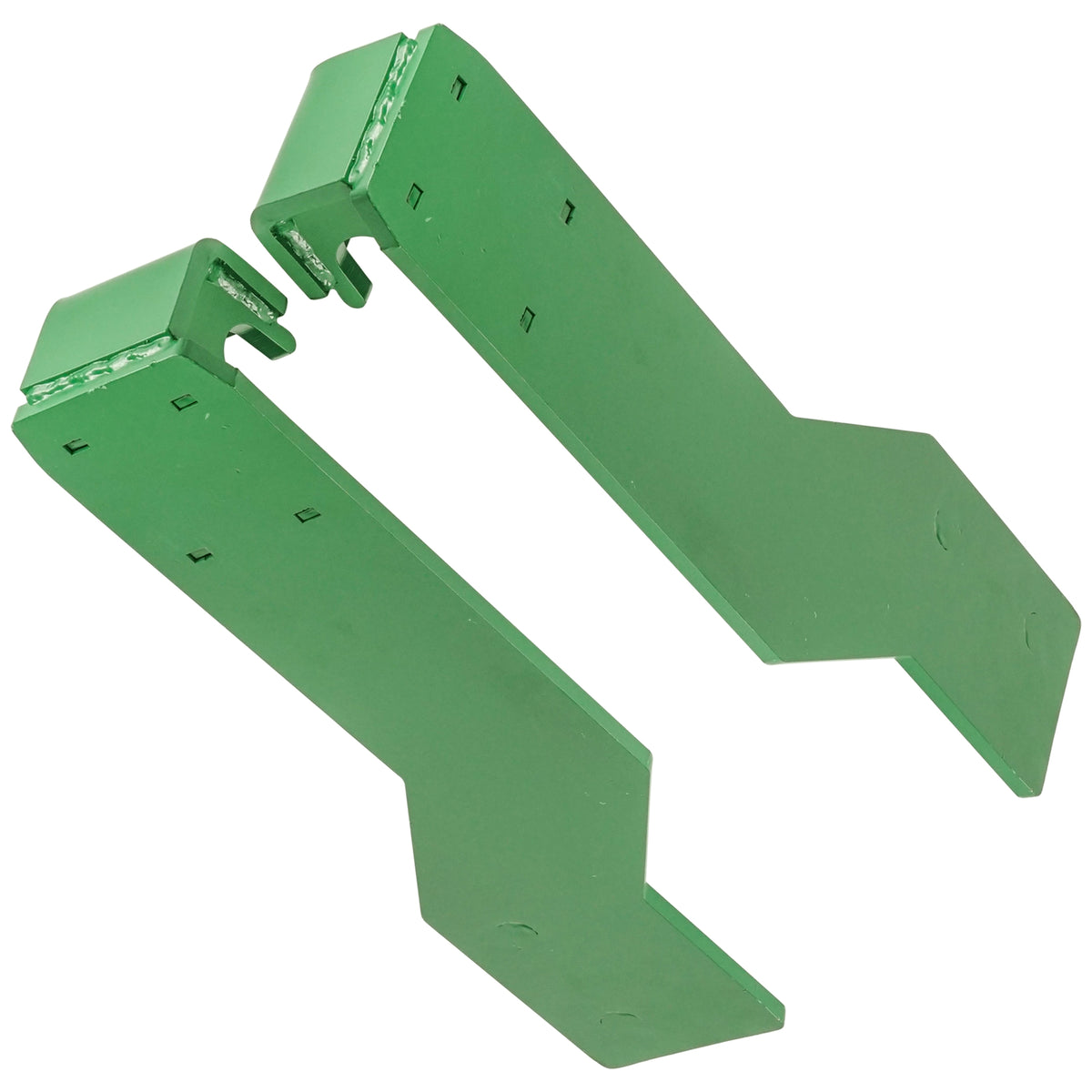 Weld On Mounting Brackets for John Deere H120 D120 200X 300CX (200X–300X)