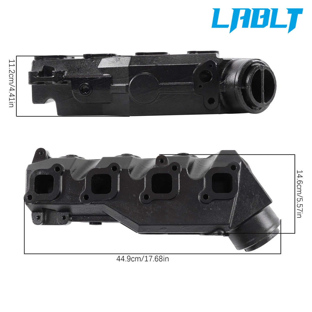Exhaust Manifold for Volvo Penta 2.3 2.5 (LABLT 855387, 834438-4, 855387-7)