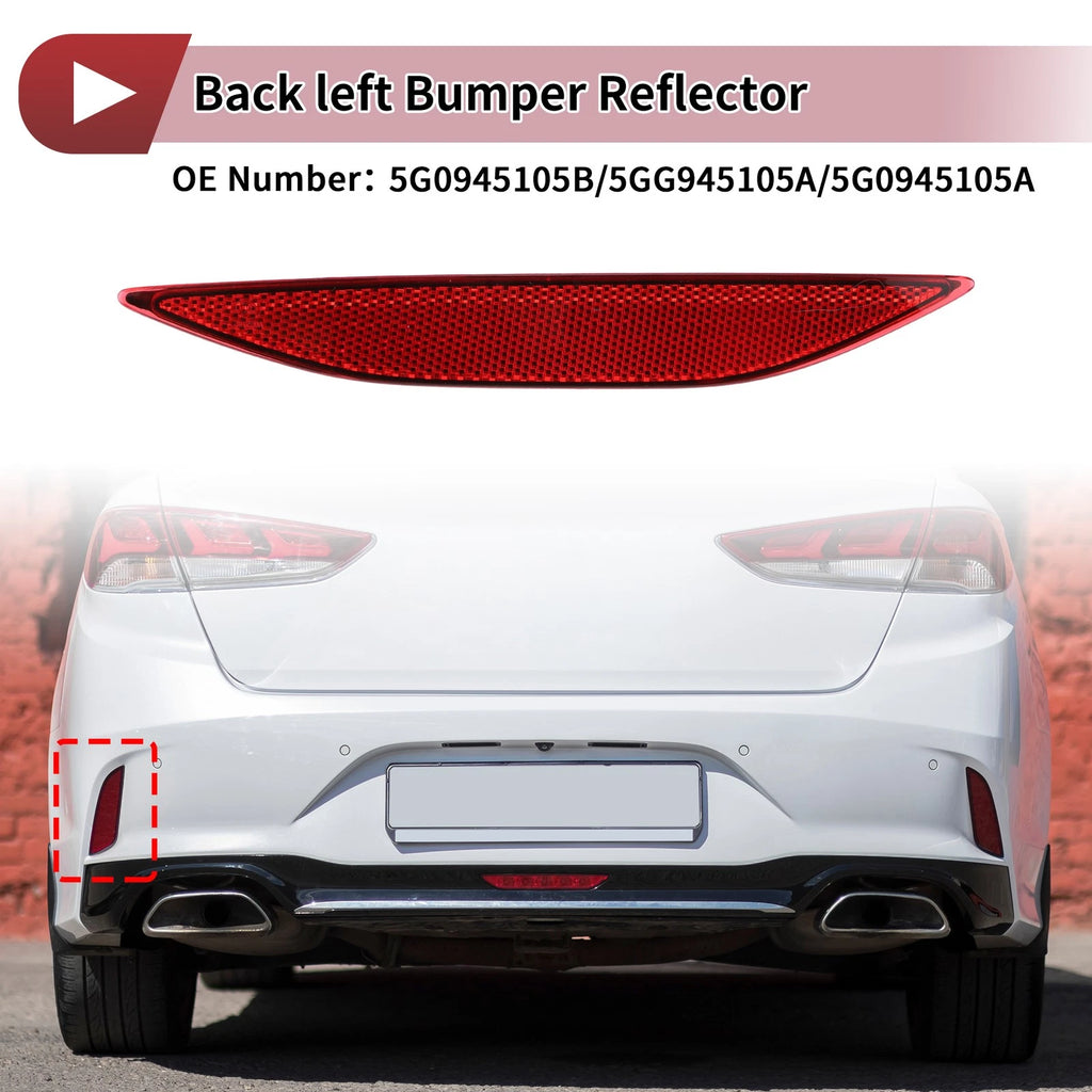 Rear Left Bumper Reflector No. 5G0945105B for VW Golf 7 (2013–2017)