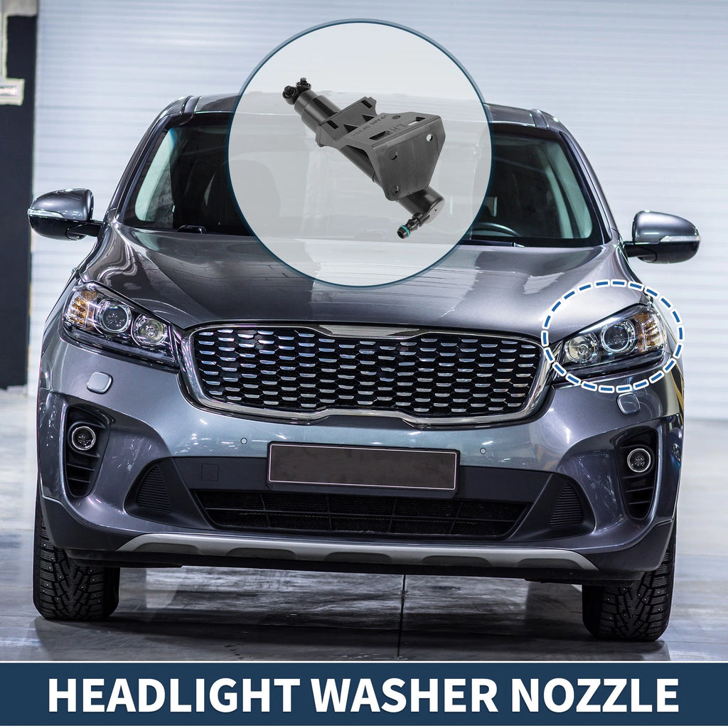 Front Driver Side Headlight Washer Nozzle Replacement for Mercedes-Benz ML350 (2006–2011)