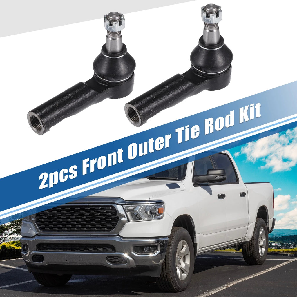 2pcs Front Outer Tie Rod End Link for Dodge Ram 1500 (2006–2010)